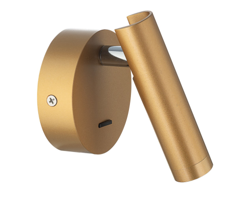 Citilux DEKART CL704102 LED Светильник настеный с выключателем Золото