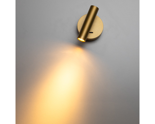 Citilux DEKART CL704102 LED Светильник настеный с выключателем Золото