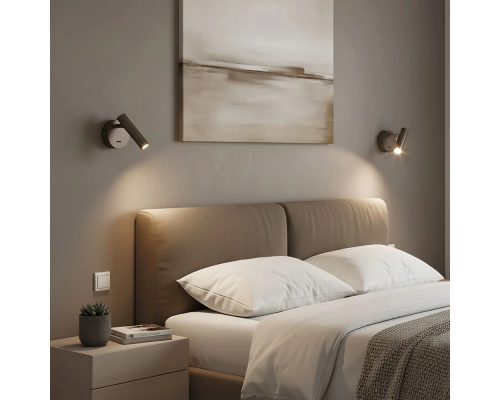 Citilux DEKART CL704103 LED Светильник настеный с выключателем Коричневый