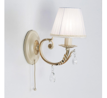 Citilux Элиза CL423311 Бра с абажуром и выключателем Бежевое