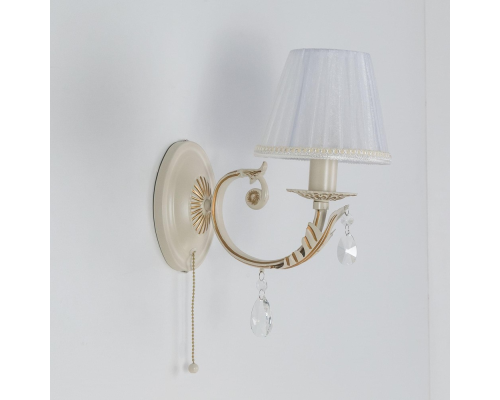 Citilux Элиза CL423311 Бра с абажуром и выключателем Бежевое