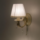Citilux Элиза CL423311 Бра с абажуром и выключателем Бежевое