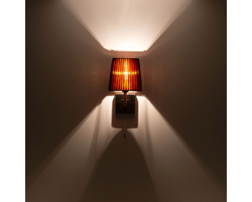 Citilux CL914312 Бра с абажуром и выключателем Коричневое