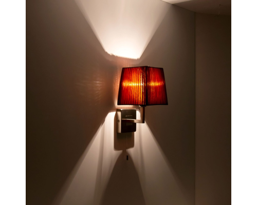 Citilux CL914312 Бра с абажуром и выключателем Коричневое