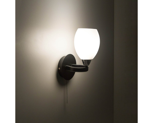 Citilux Октава CL131312 Бра с выключателем Чёрное