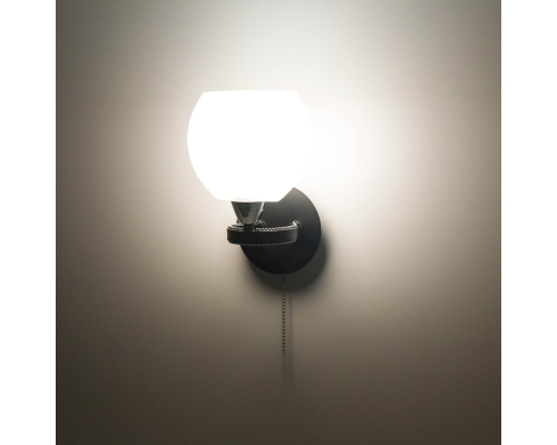 Citilux Октава CL131312 Бра с выключателем Чёрное