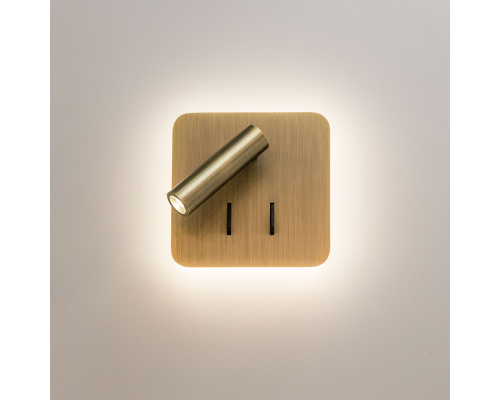 Citilux Декарт CL704423 LED Бра с выключателем Бронза