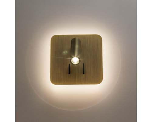 Citilux Декарт CL704423 LED Бра с выключателем Бронза