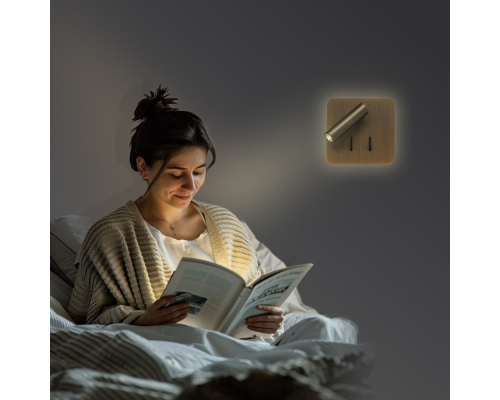 Citilux Декарт CL704423 LED Бра с выключателем Бронза