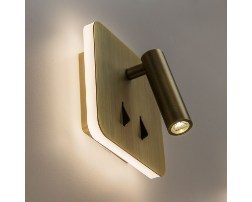 Citilux Декарт CL704423 LED Бра с выключателем Бронза