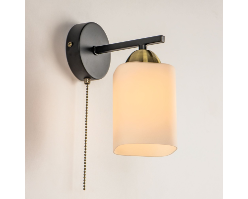 Citilux Генри CL130415 Бра с выключателем Чёрное