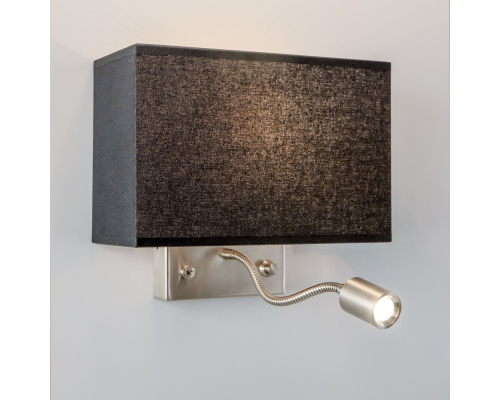 Citiluх Декарт CL704301 Бра с чёрным абажуром и диммером