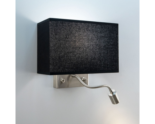 Citiluх Декарт CL704301 Бра с чёрным абажуром и диммером
