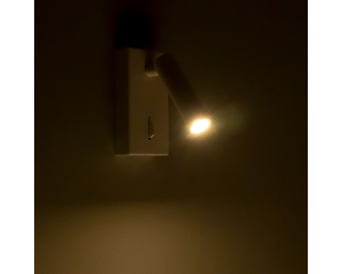 Citilux Декарт CL704350 LED Светильник поворотный с выключателем Белый