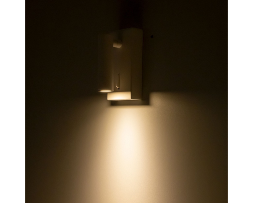 Citilux Декарт CL704350 LED Светильник поворотный с выключателем Белый