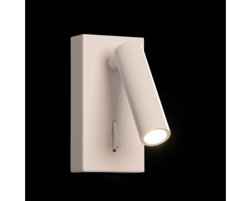 Citilux Декарт CL704350 LED Светильник поворотный с выключателем Белый