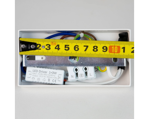 Citilux Декарт CL704350 LED Светильник поворотный с выключателем Белый