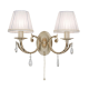 Citilux Элиза CL423321 Бра с абажурами и выключателем Бежевое
