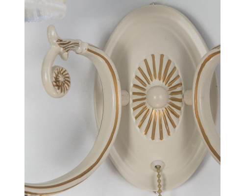 Citilux Элиза CL423321 Бра с абажурами и выключателем Бежевое