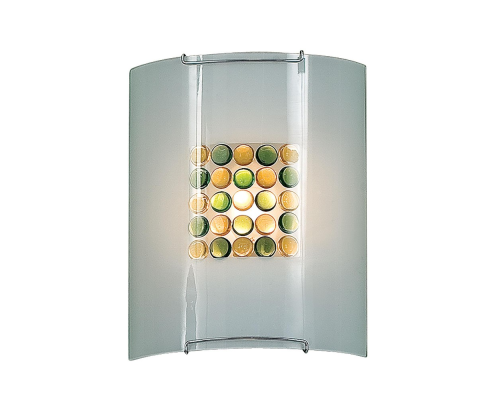 Citilux CL921314 Бра Конфетти 5х5 Желто Зеленый