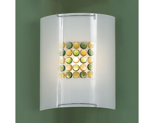 Citilux CL921314 Бра Конфетти 5х5 Желто Зеленый