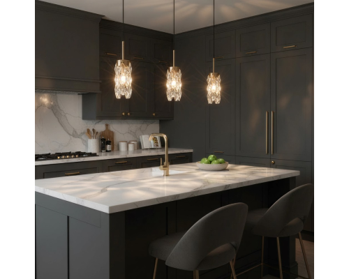 Citilux RONIN CL326011 Подвесной хрустальный светильник