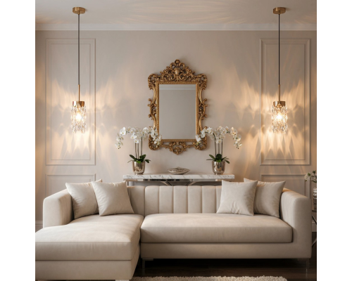 Citilux RONIN CL326011 Подвесной хрустальный светильник