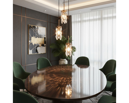 Citilux RONIN CL326013 Подвесной хрустальный светильник