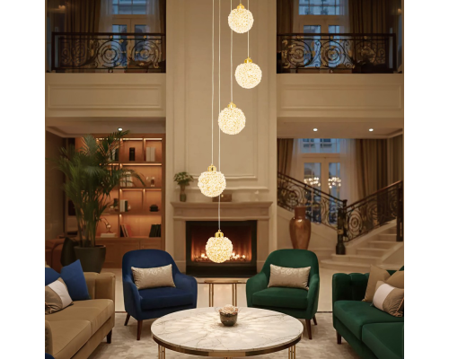 Citilux CLOUDY CL323052 Подвесной каскадный светильник