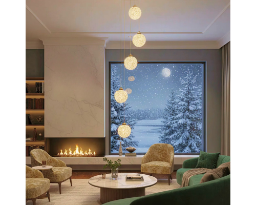 Citilux CLOUDY CL323052 Подвесной каскадный светильник