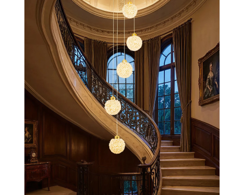 Citilux CLOUDY CL323052 Подвесной каскадный светильник