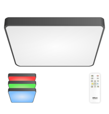 Citilux Купер CL724K105G1 LED RGB Светильник с пультом Чёрный