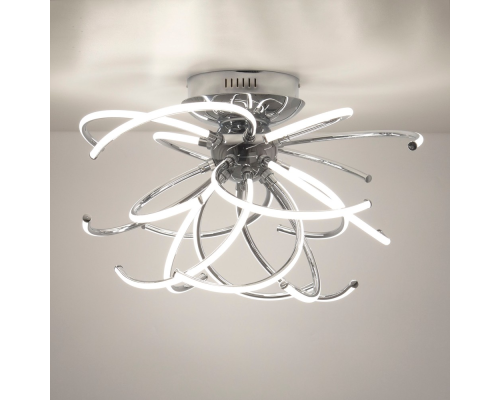 Citilux Андромеда CL224181 LED Люстра с диммером Хром