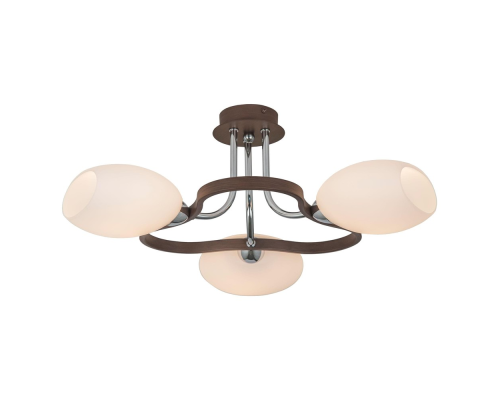 Citilux Октава CL131131 Люстра потолочная Венге Хром