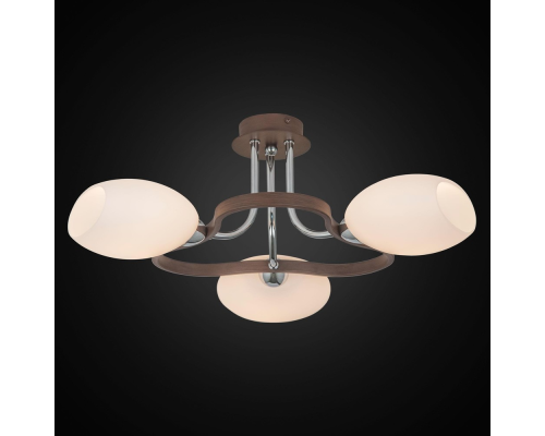 Citilux Октава CL131131 Люстра потолочная Венге Хром