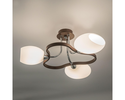 Citilux Октава CL131131 Люстра потолочная Венге Хром