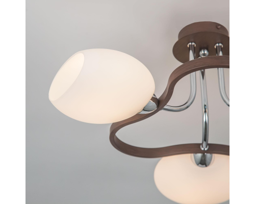 Citilux Октава CL131131 Люстра потолочная Венге Хром