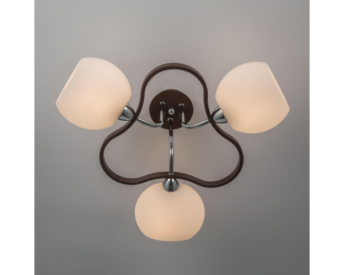 Citilux Октава CL131131 Люстра потолочная Венге Хром