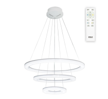 Citilux Электрон CL710104RS LED Люстра подвесная с пультом Белая