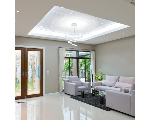 Citilux Электрон CL710104RS LED Люстра подвесная с пультом Белая