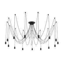 Citilux Эдисон CL451152 Люстра паук Венге