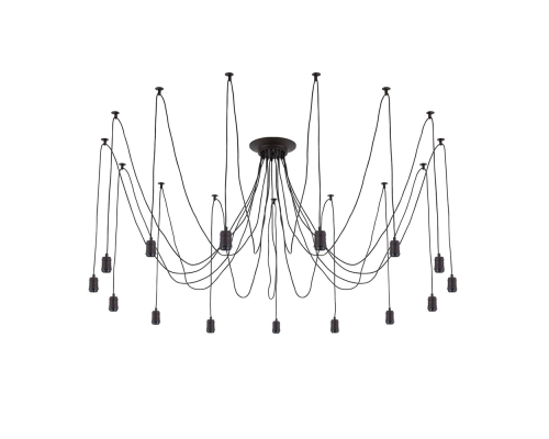 Citilux Эдисон CL451152 Люстра паук Венге