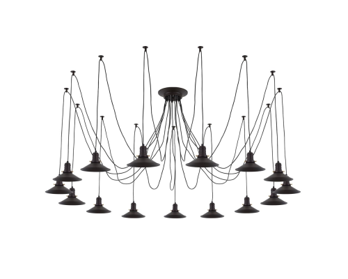 Citilux Эдисон CL451152 Люстра паук Венге