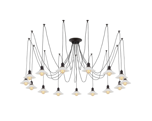 Citilux Эдисон CL451152 Люстра паук Венге