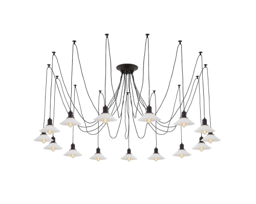 Citilux Эдисон CL451152 Люстра паук Венге