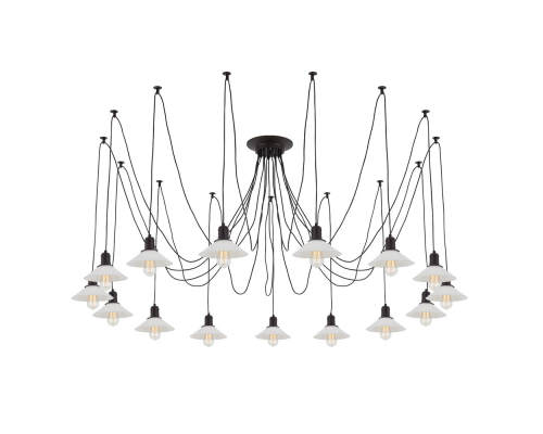 Citilux Эдисон CL451152 Люстра паук Венге