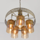 Citilux Эмир CL467153 Люстра подвесная Бронза