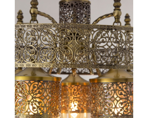 Citilux Эмир CL467153 Люстра подвесная Бронза