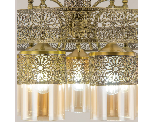 Citilux Эмир CL467153 Люстра подвесная Бронза