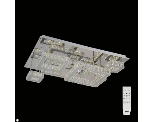 Eletto Cubista EL332C100.1 LED Люстра хрустальная с пультом Хром